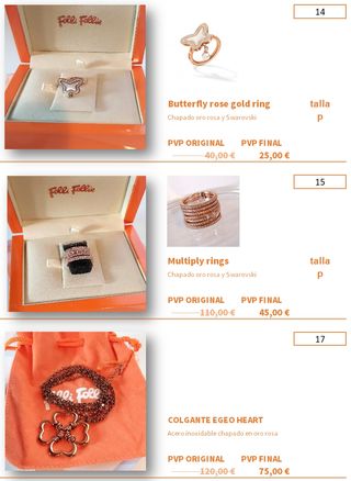 RELOJES , JOYERÍA Y BISUTERIA 