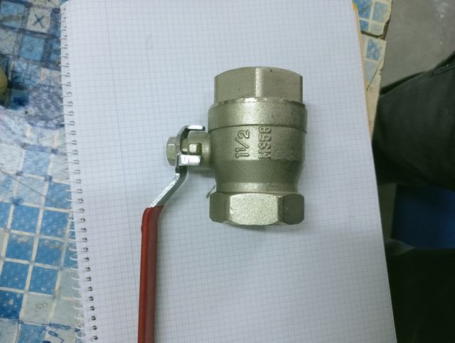 Llave de paso de bola DN40