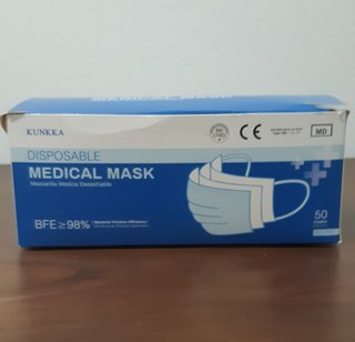 Mascarillas deshechables caja 50