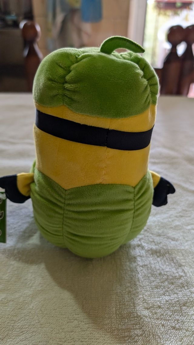 Minions peluche Pepper Dave, Altezza 18 cm. Nuovo