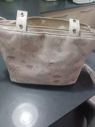 Bolsa de carro bebe Pasito a Pasito Gris