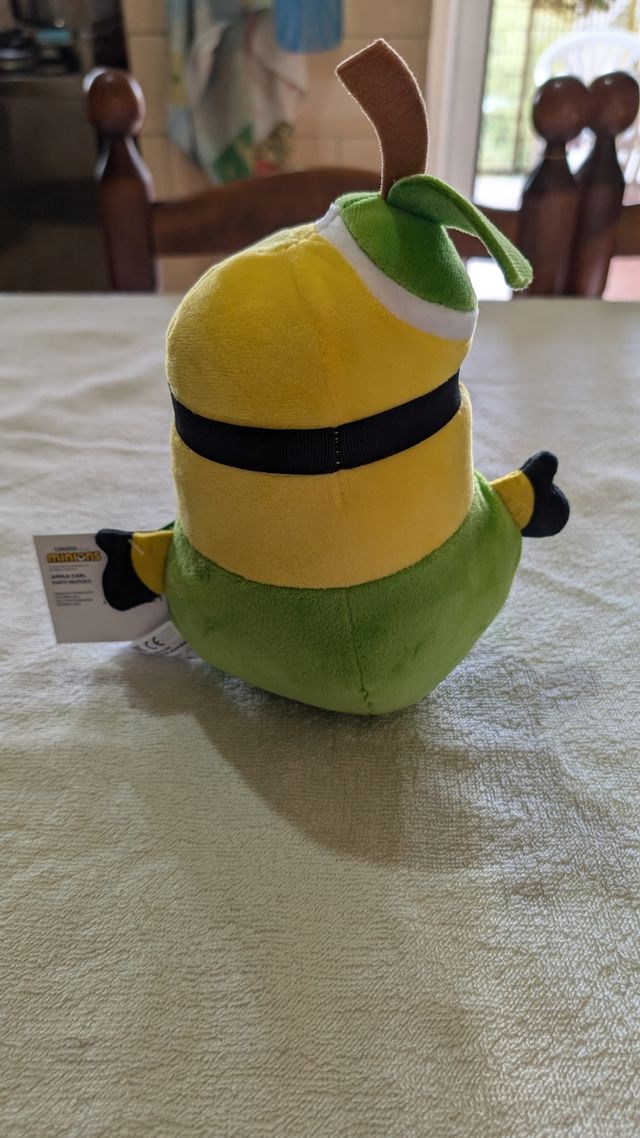 Minions peluche Apple Carl, Altezza 18 cm. Nuovo