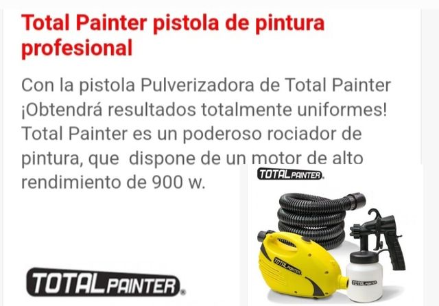 PISTOLA DE PINTURA PULVERIZADORA