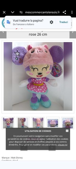 Disney Minnie Mouse adorabile
