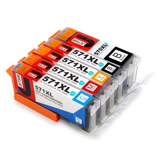 15 cartuchos tinta Compatible Canon 570XL 571XL