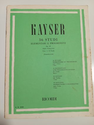 Libro di violino