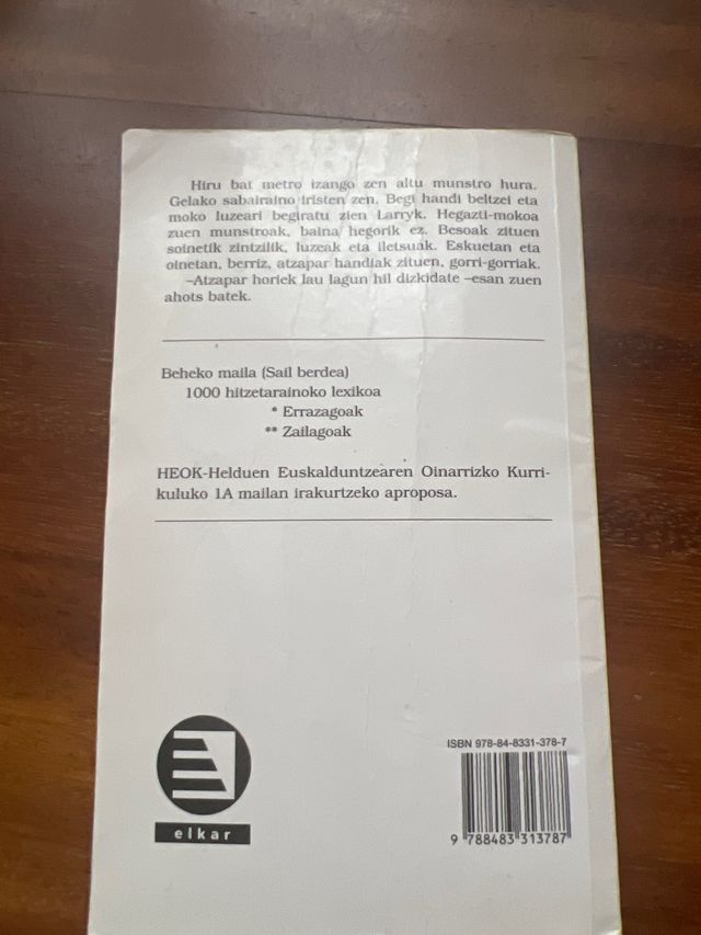 libro euskera