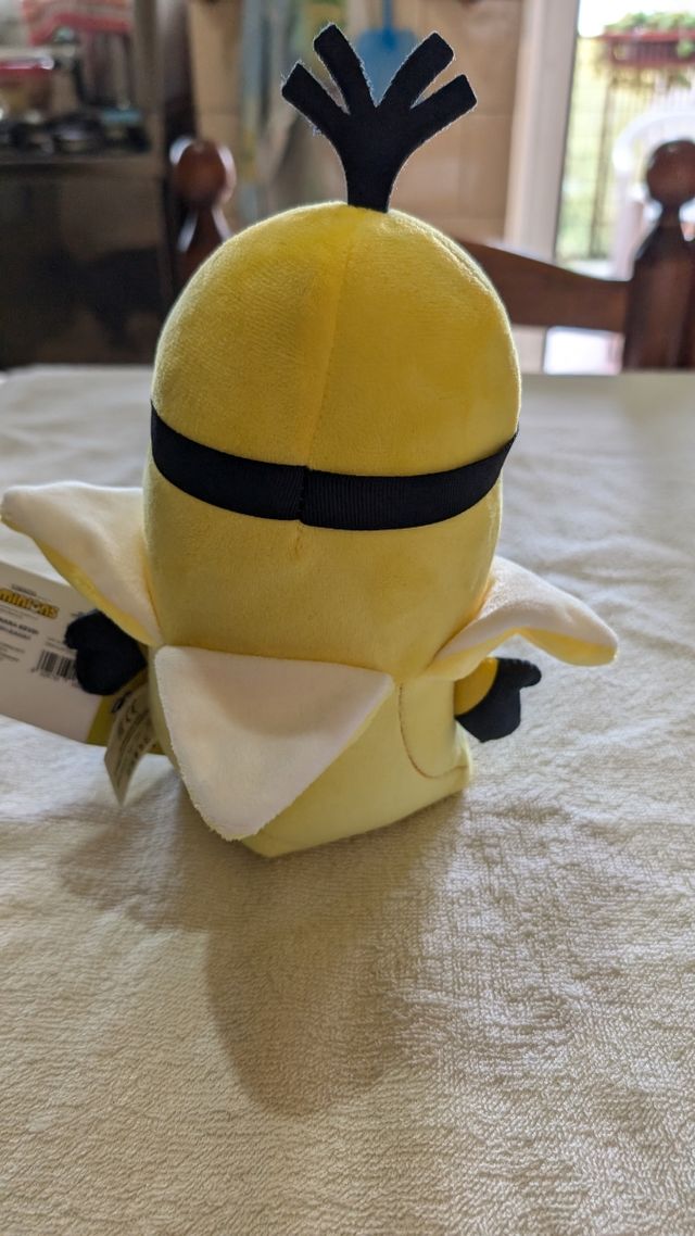Minions peluche Banana Kevin, Altezza 20 cm. 