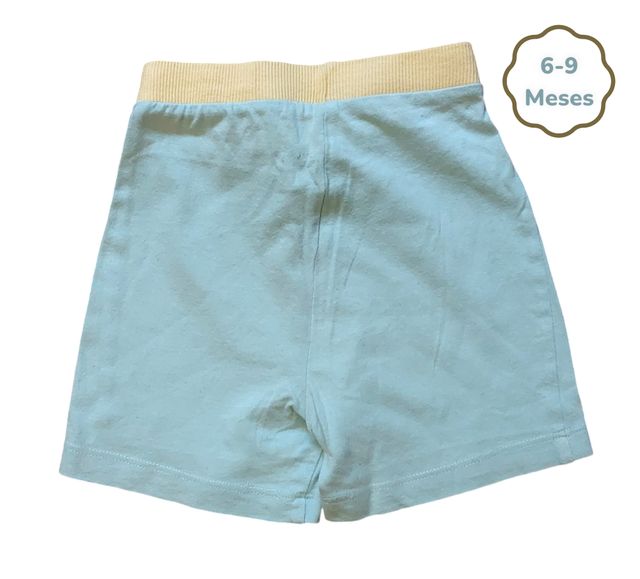 Conjunto T-shirt + Calções Riscas Primark 6-9meses