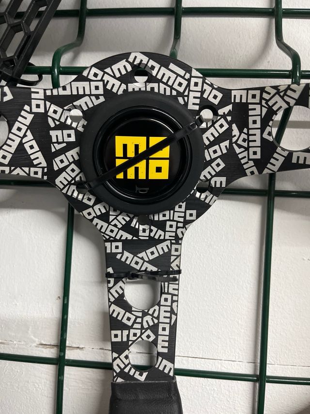 Volante desportivo offset tipo momo-roxo