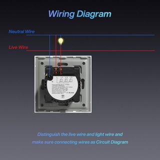 Interruptor de Luz Táctil Inteligente WIFI