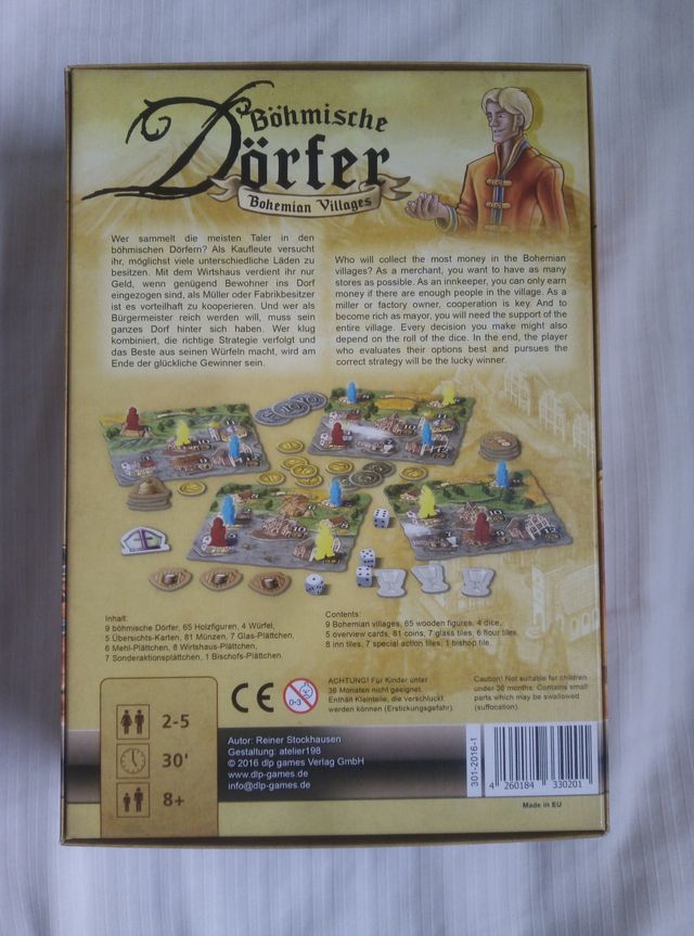 Bohemian village juego de mesa