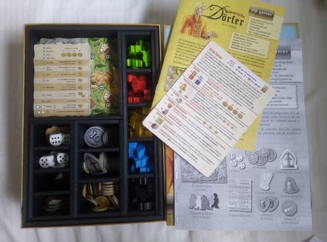 Bohemian village juego de mesa