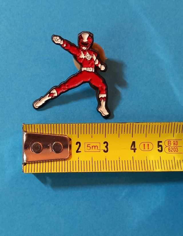 Lote de 4 pins Power Rangers