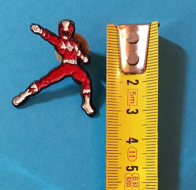 Lote de 4 pins Power Rangers