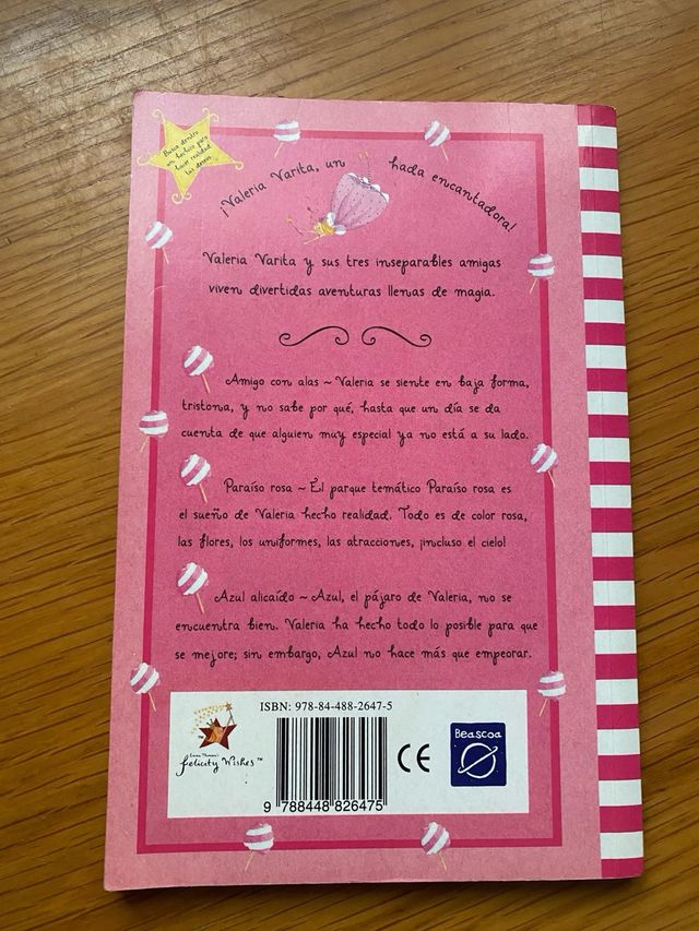 Libro Valeria Varita volumen 13 Paraiso Rosa