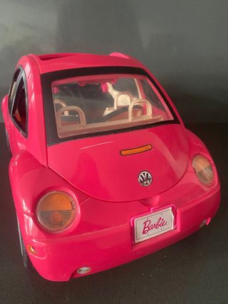 Coche barbie rosa