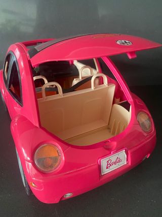 Coche barbie rosa