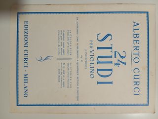 Libro di violino