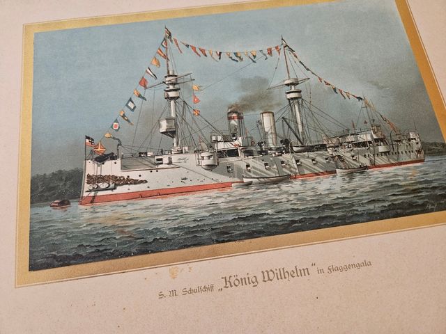 Cuadro+ 15 Laminas litografías 1GM.