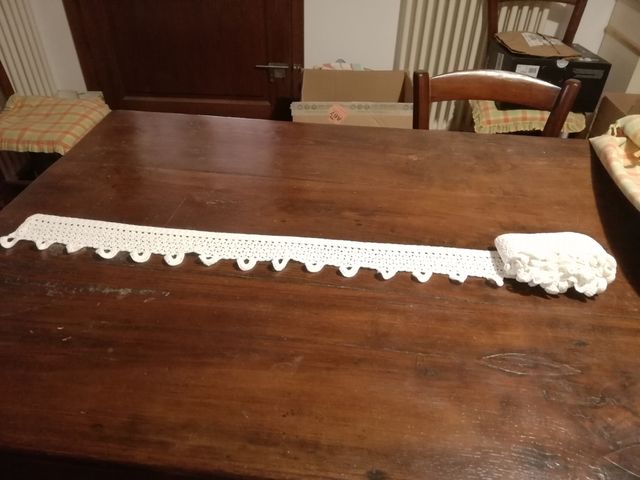 Bordura uncinetto cm 325x9