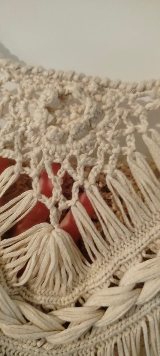 Poncho beige