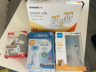 Pack biberones a estrenar