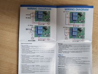 Interruttore radiocomandato 2 canali
