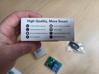 Interruttore radiocomandato 2 canali