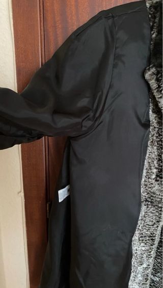 Abrigo astracán sintético