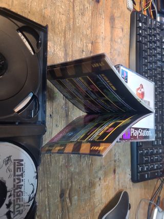 Juego ps1 Metal geard solid