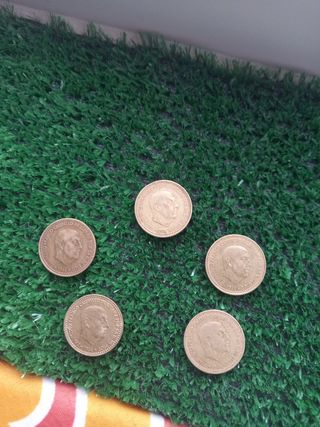 Lote 5 pesetas 