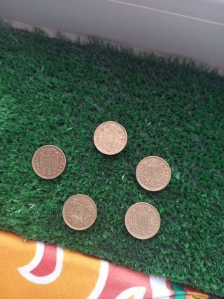 Lote 5 pesetas 
