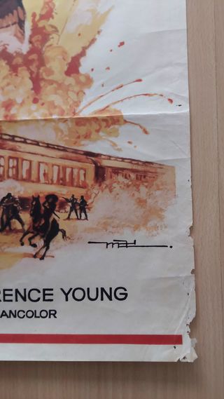 Cartel original Sol rojo (1971)