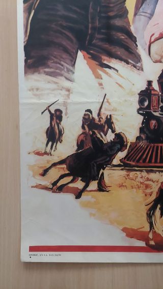 Cartel original Sol rojo (1971)