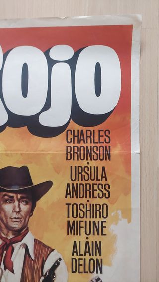 Cartel original Sol rojo (1971)