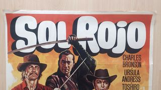 Cartel original Sol rojo (1971)