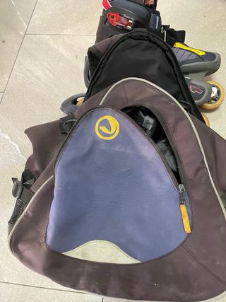 patines decathlon adulto semi rígido 44,5 y bolsa