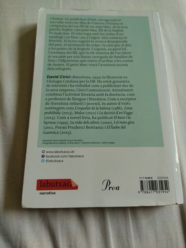 El setè àngel: Premi Sant Jordi 2016