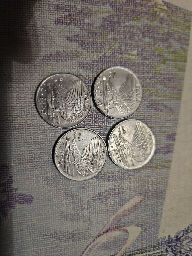 14 monete lire italia anni  1940-43