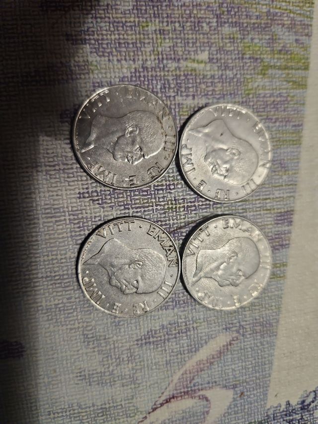 14 monete lire italia anni  1940-43