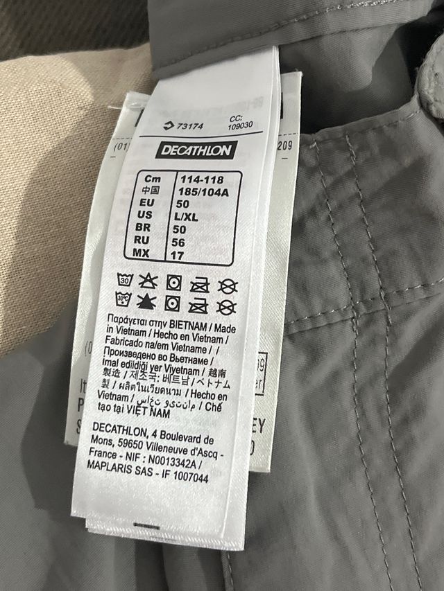 Pantalon montaña chubasquero