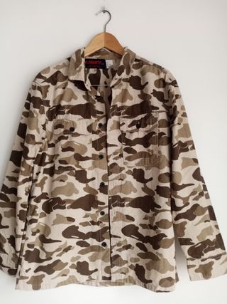 Camisa chaqueta camuflaje unisex