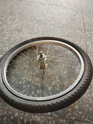 Rueda trasera bicicleta 20;pulgadas 