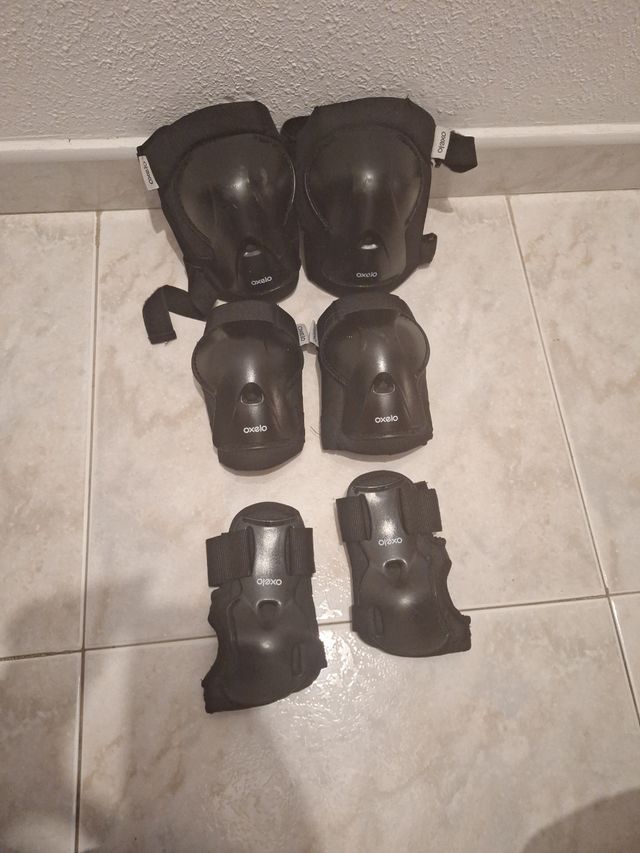 Patines en linea y regalo protecciones