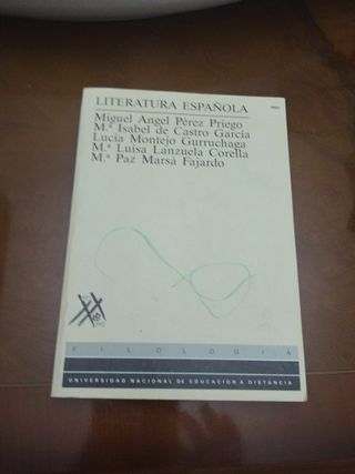 Libro de Literatura española 