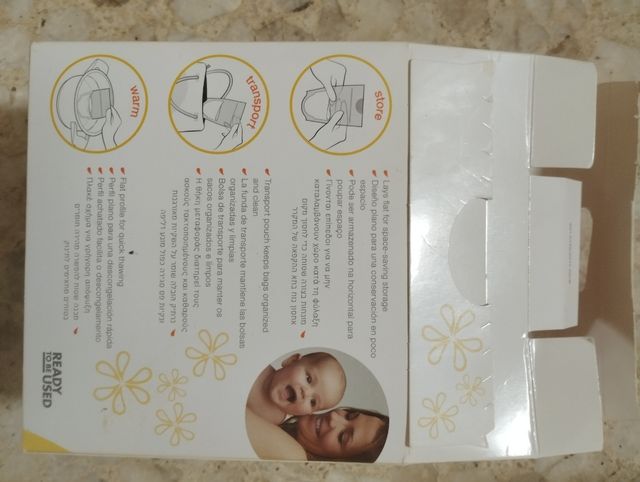 48 Bolsas almacenaje leche Medela