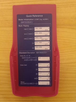 Calculadora científica rosa