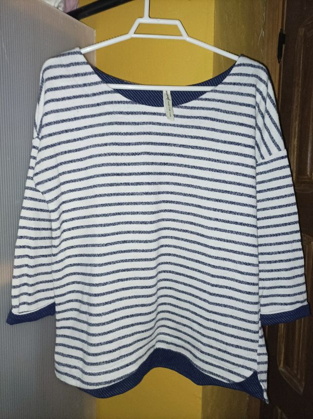 Jersey rayas Stradivarius talla S