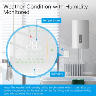 Termostato WiFi Calefaccion Inteligente MOES